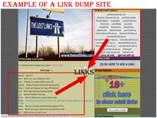 An example of link dump site